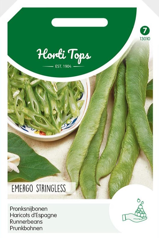 Runner beans Emergo Stringless (Phaseolus) 200 seeds
